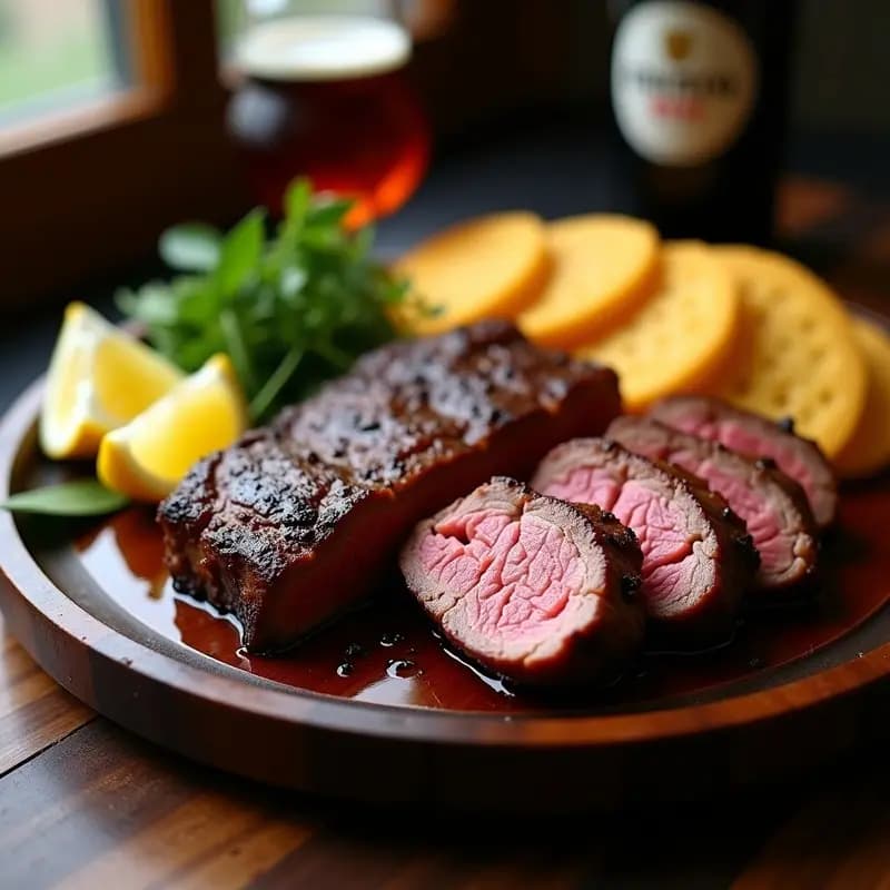 Picanha Brasilera Marinada en Cerveza y Ajo: Receta en Airfryer para Carnes Jugosas