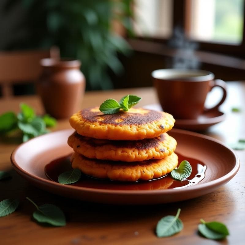 Picarones de Camote Morado y Zapallo: Desayuno Peruano Keto sin Harina