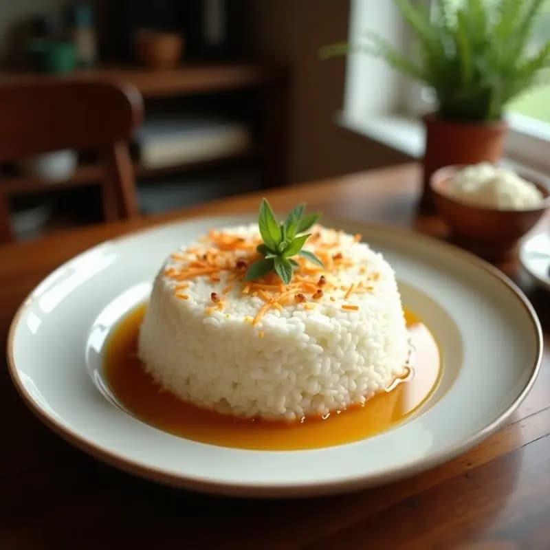 Pichi Pichi Filipino de Harina de Arroz y Coco: Postre Sin Gluten y Esponjoso en Thermomix