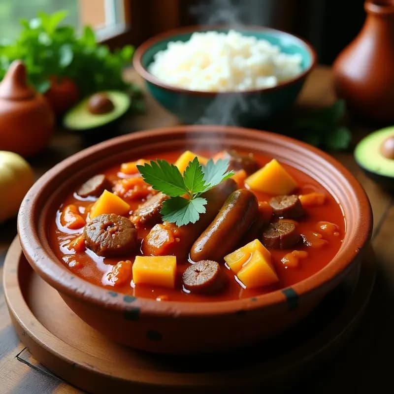 Piculí de verduras y carnes mixtas: Receta Dominicana de Cocina Tradicional