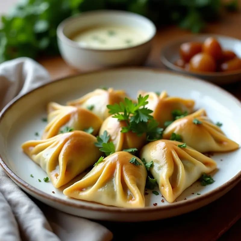 Pierogi Polacos de Espinacas y Tofu: Receta Vegana y Reconfortante en Olla Lenta