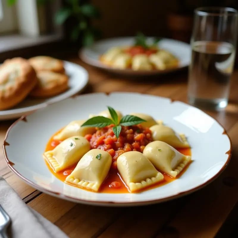 Pierogi de Patata y Queso Feta: Receta Polaca Vegana con Toque Mediterráneo