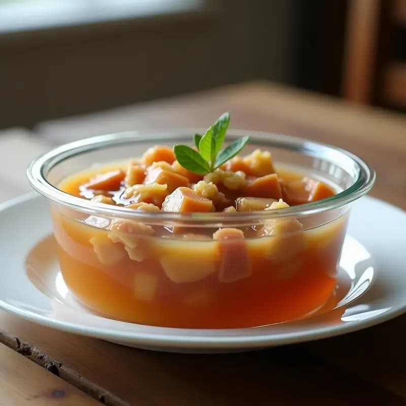 Pihtije Serbias: Gelatina de Pata de Cerdo con Ajo y Vinagre para Tupper
