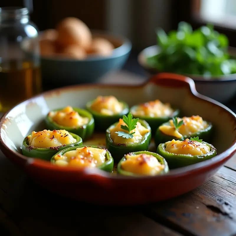 Pimienta Rellena de Brandada de Bacalao: Entrante Catalán Gourmet para Ocasiones