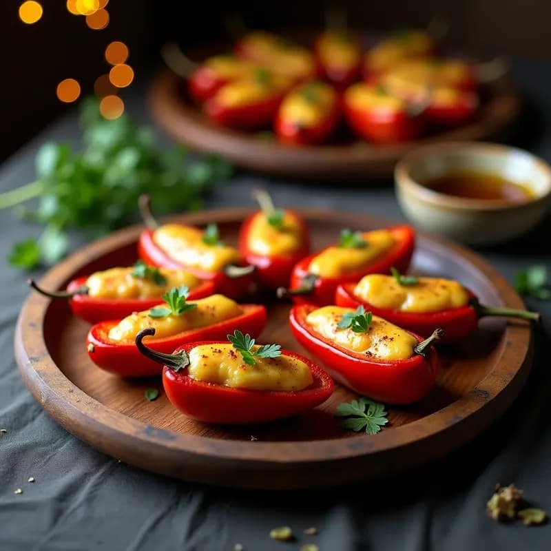Pimienta de Piquillo Rellena de Brandada de Bacalao: Tapa Vasca Tradicional