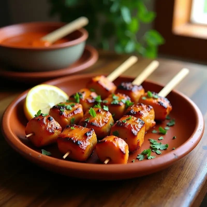 Pinchos Morunos de Cerdo con Pimentón: Receta en Airfryer con Toque Andaluz