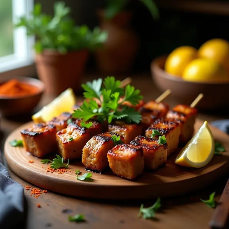 Pinchos morunos de Cordero con Pimentón: Receta en Airfryer Jugosa y Sabrosa