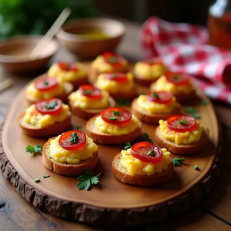 Pinchos de Tortilla y Chorizo: Receta de Bar para Reuniones en Casa