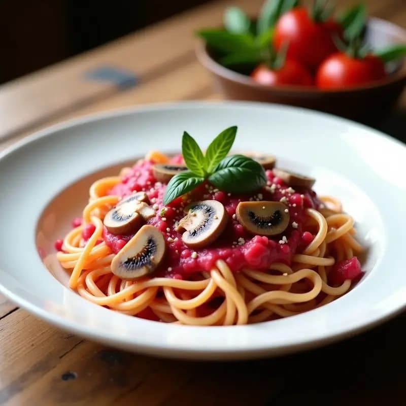 Pink Sauce Pasta con Champiñones Portobello: Receta Internacional Viral y Cremosa