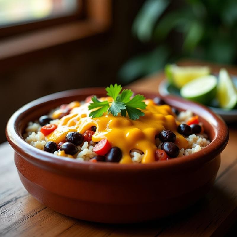 Pinto de Frijoles Negros y Queso Cheddar: Receta Colombiana en Olla Lenta