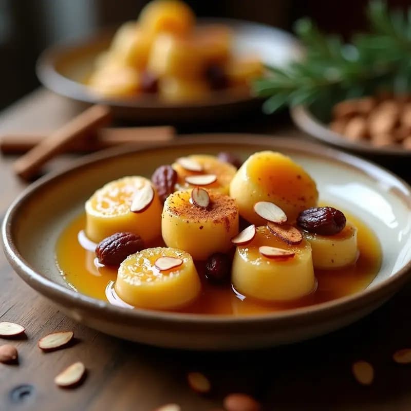 Pión de Pasas: Postre Navideño de Almendras y Miel