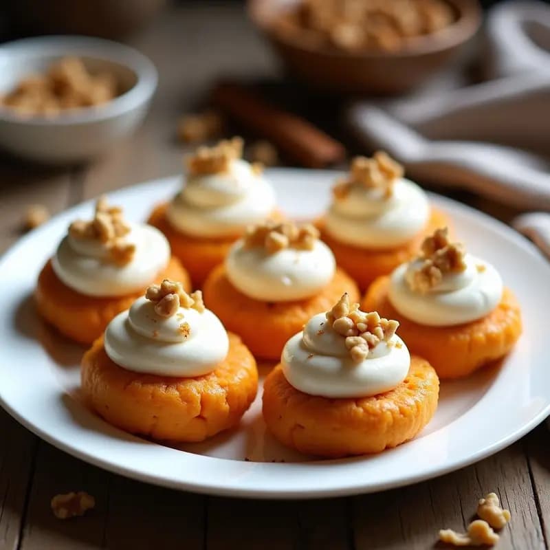 Piononos de Batata y Merengue de Aquafaba: Postre Argentino Vegano y Sin Azúcar