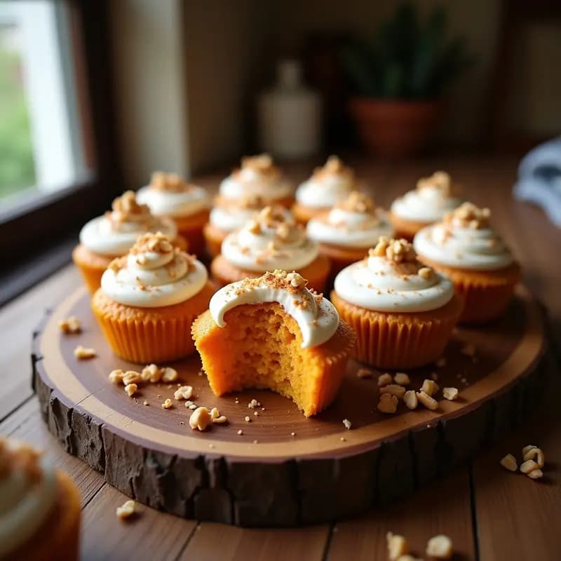 Piononos de Camote y Nuez: Postre Argentino Keto y Sin Harina