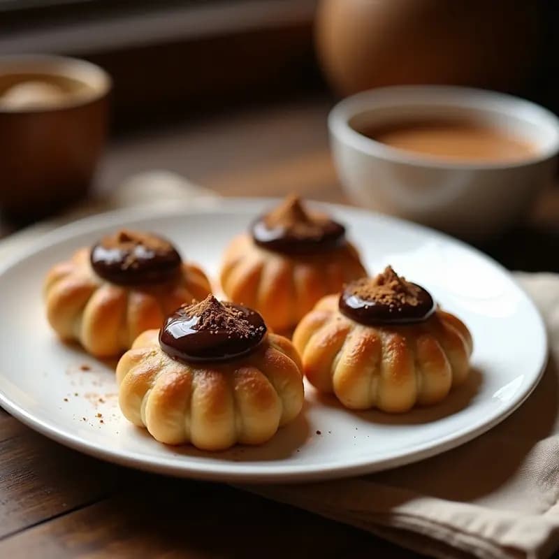 Piononos de Chocolate y Canela: Versión Modernizada del Dulce Granadino