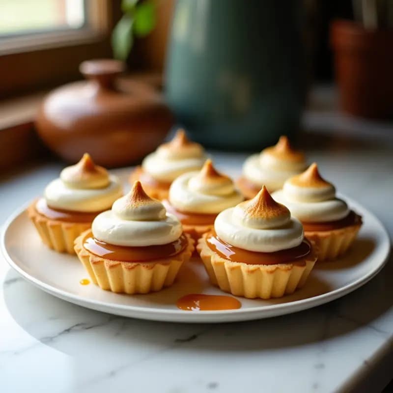 Piononos Argentinos de Dulce de Leche y Merengue: Postre Esponjoso en 20 Minutos