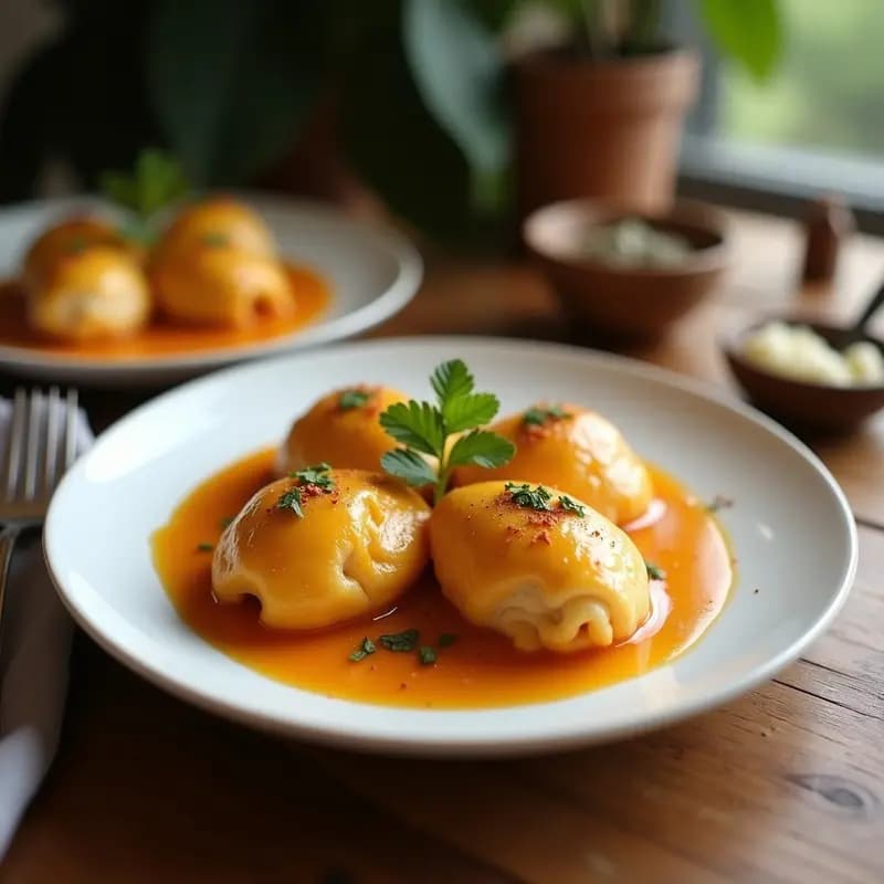 Piononos Rellenos de Dulce de Leche Vegano: Postre Latino Sin Lactosa