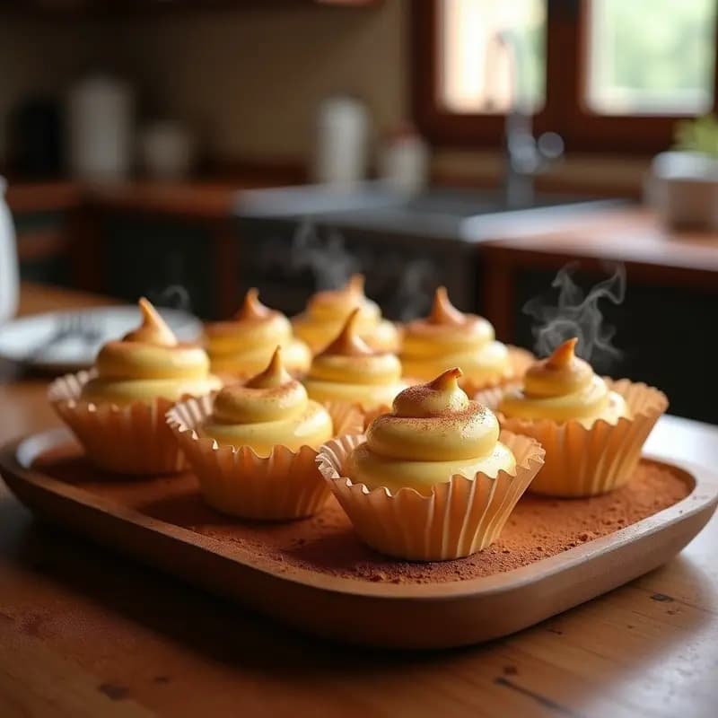 Piononos de Granada: Dulce Típico Andaluz con Crema Pastelera y Canela
