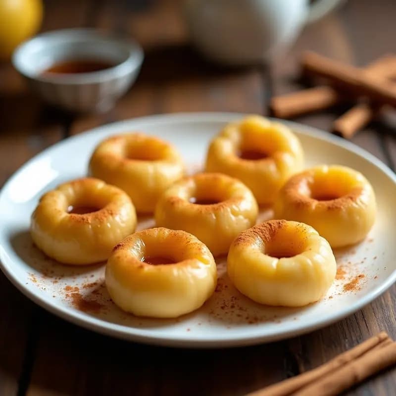 Piononos de Plátano Macho y Queso de Soja: Postre Puertorriqueño Sin Lácteos