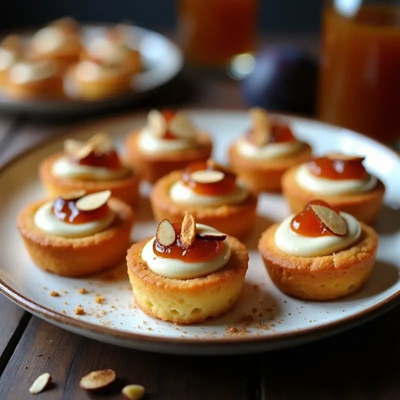 Piononos de Queso de Cabra y Mermelada de Higo: Postre Argentino Sin Azúcar