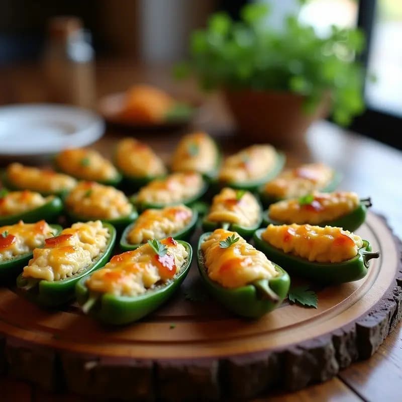 Piparras Rellenas de Ventresca y Queso Idiazábal: Tapa Vasca Original