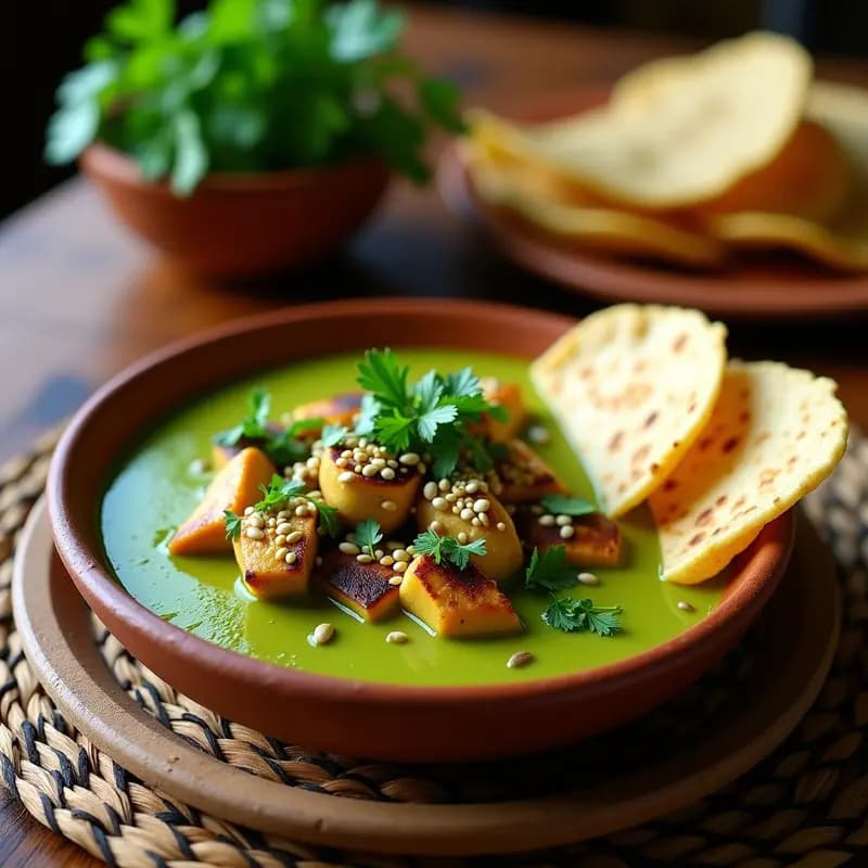 Pipian Verde con Pollo y Semillas de Calabaza: Receta Guatemalteca Alta en Nutrientes