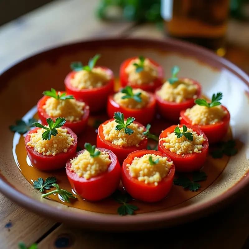 Piquillos Rellenos de Brandada de Bacalao: Entrante Vasco Gourmet y Tradicional