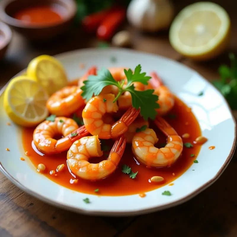 Piri Piri de Camarones Mozambiqueño: Receta Picante con Limón y Ajo en 20 Minutos