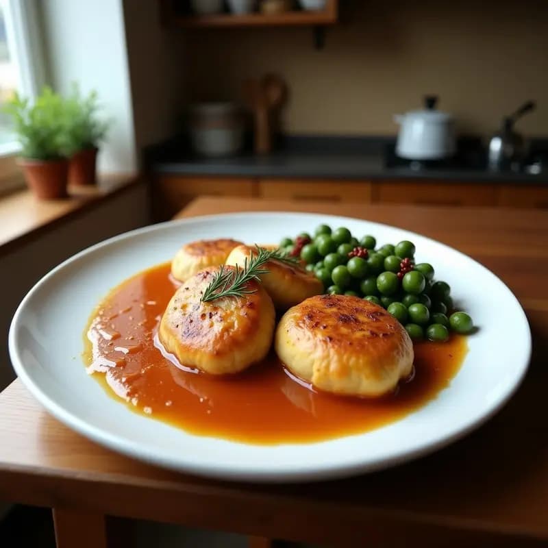 Pirozhki de Repollo y Champiñones: Entrante Ruso Vegano al Horno
