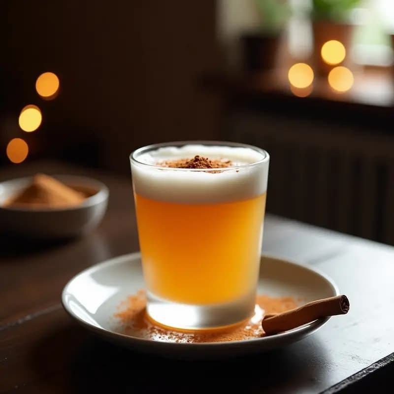 Pisco Sour de Lúcuma y Canela: Bebida Peruana Innovadora Sin Azúcar