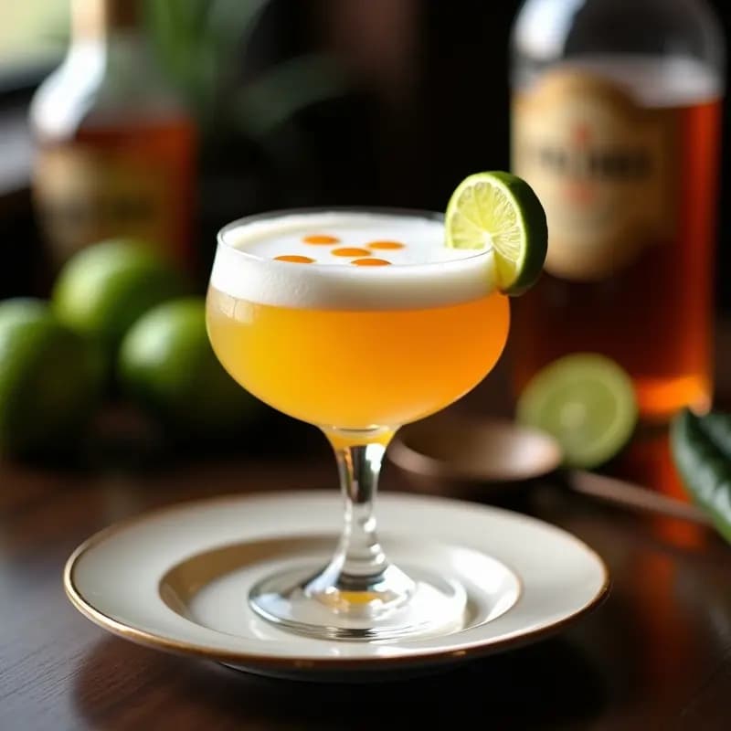 Pisco Sour Peruano: Bebida Alcoholica con Toque Citrico y Espumoso