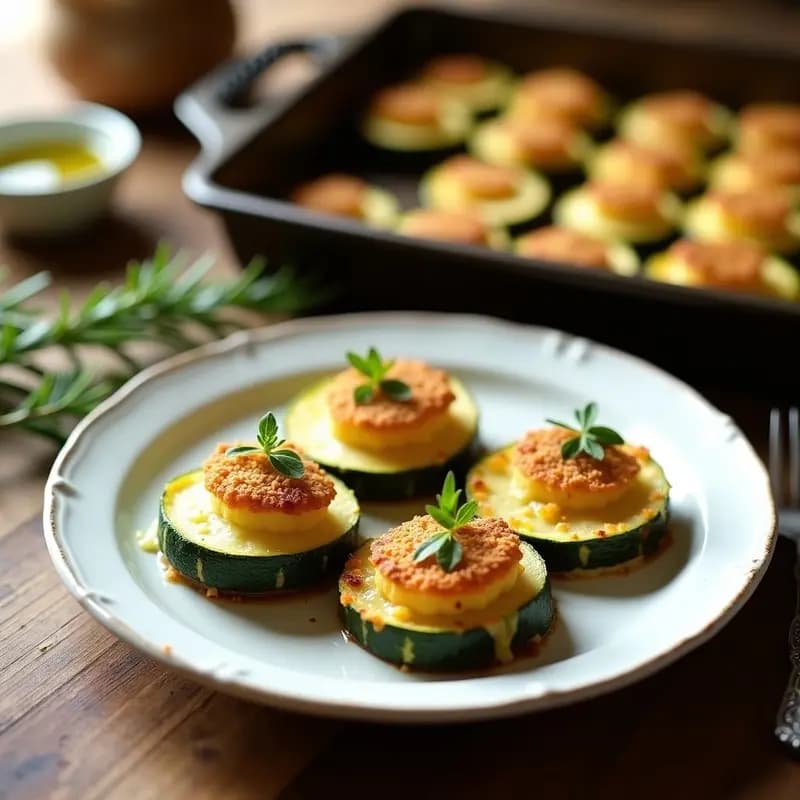 Pistillos de Calabacín y Queso de Cabra: Tapa Andaluza al Horno