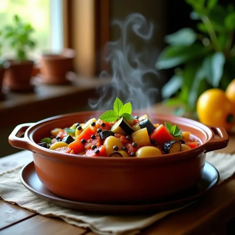 Pisto con Alcachofas y Alcaparras: Guiso de Verduras de Temporada Low Carb