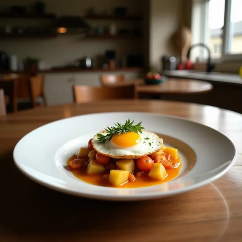 Pisto con Huevo y Patatas: Receta de Aprovechamiento para el Día a Día