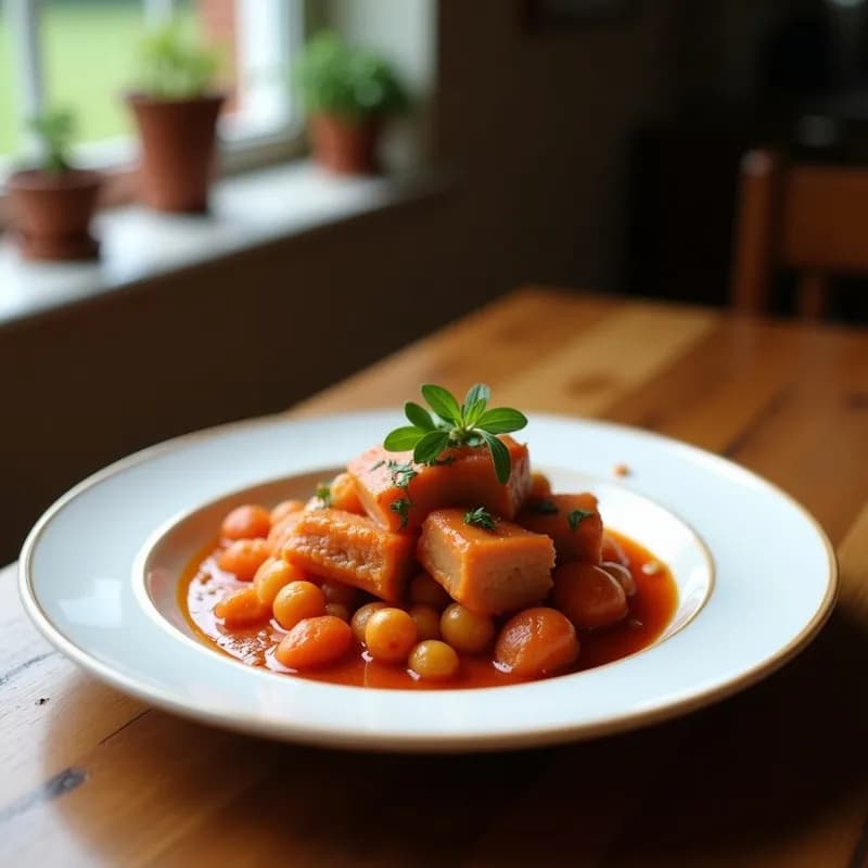 Pisto Manchego Ahumado: Receta en Olla Express con Toque a Leña en 25 Minutos