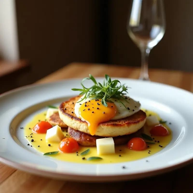 Pisto Manchego con Huevo de Codorniz: Versión Mini de Verano
