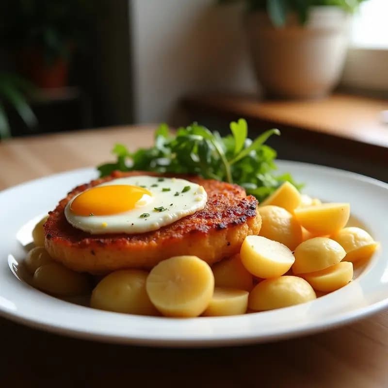 Pisto Manchego con Huevo Frito y Patatas: Receta Veraniega Lleno de Sabores