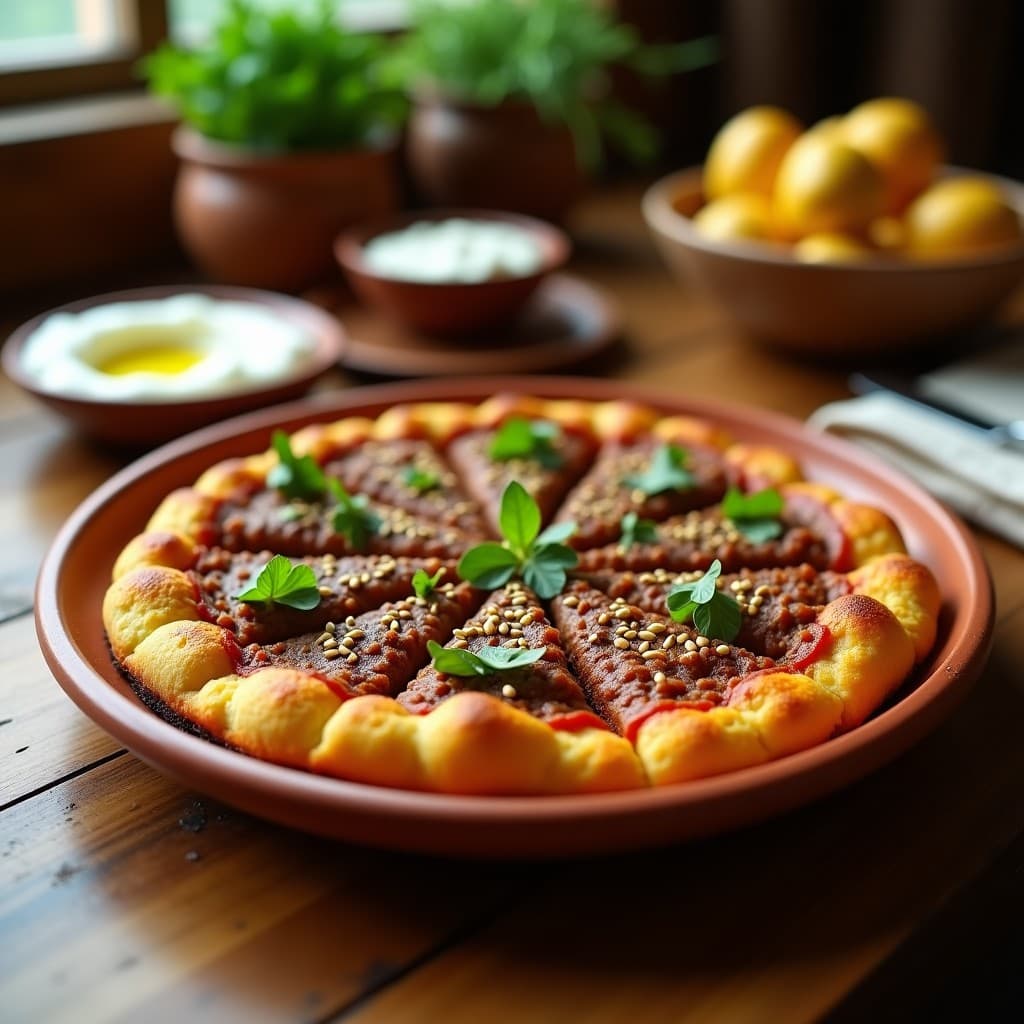 Piza Moruna con Base de Coliflor y Cordero: Receta Keto en Airfryer