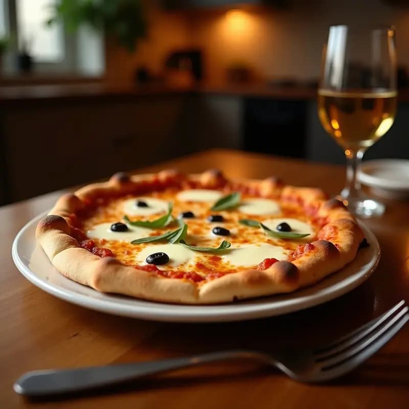 Pizza 4 Estaciones con Extracheese: Receta Italiana para Amantes del Queso