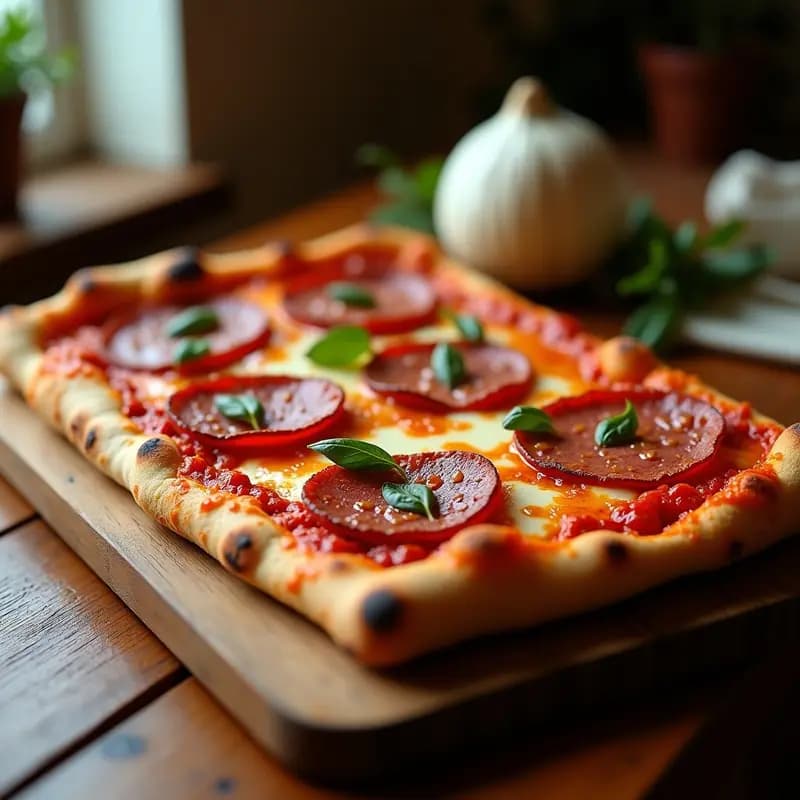 Pizza de 5 Carnes con Base de Chorizo y Queso Mozzarella Derretido: Receta Italiana para el Fin de Semana