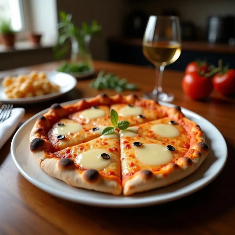 Pizza de 5 Pisos con Helado de Mozzarella: Receta Hipercalórica para Fiestas Extremas