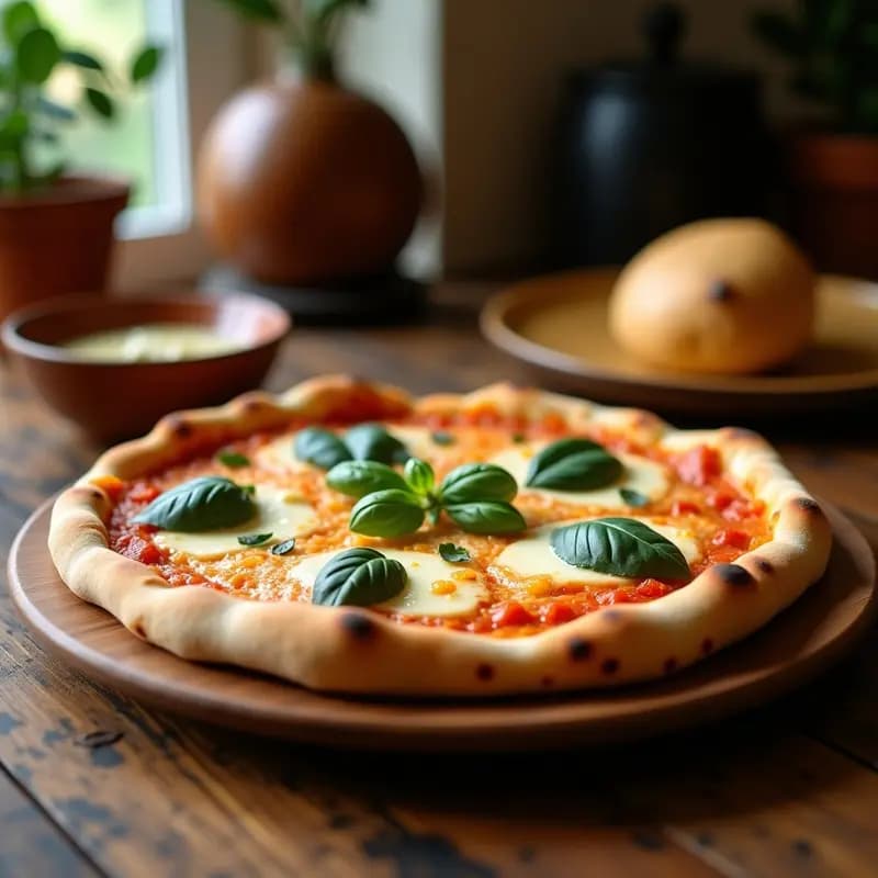 Pizza de Watermelon y Feta: Entrante Italiano Refrescante para Verano en 5 Minutos