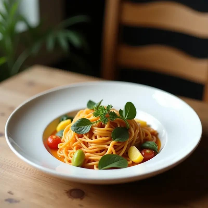 Pizzoccheri de Alforfón y Verduras: Pasta Italiana Vegana y Sin Gluten