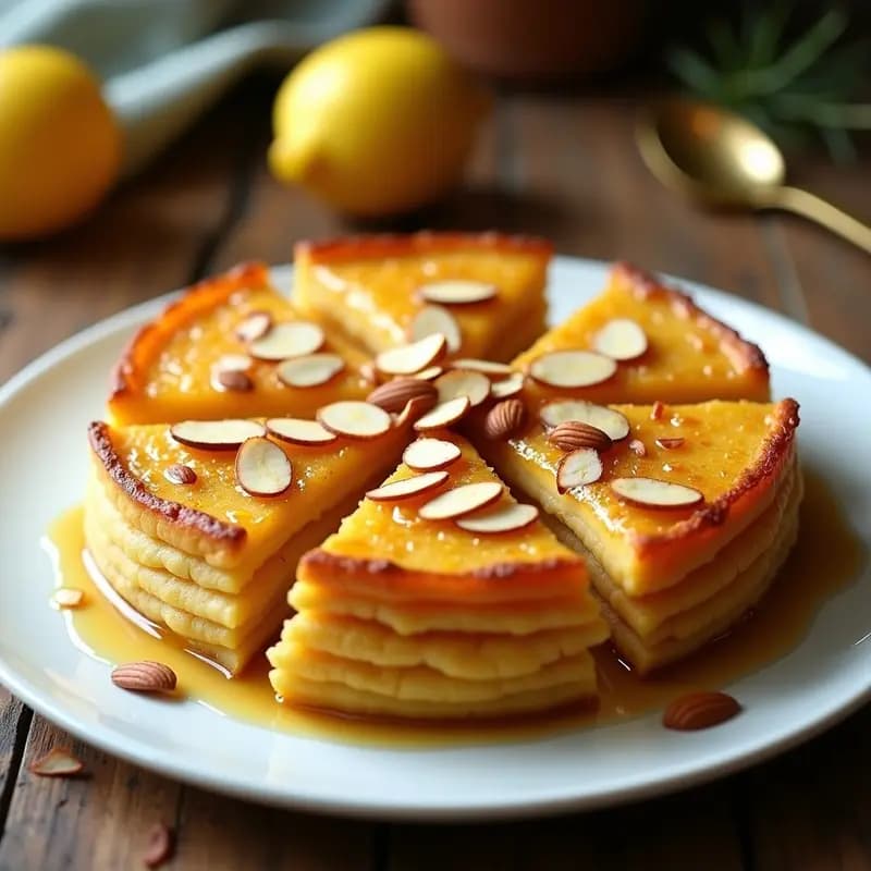 Pkommenole de Limón y Patata: Postre Griego Tradicional con Toque Ácido en 5 Ingredientes