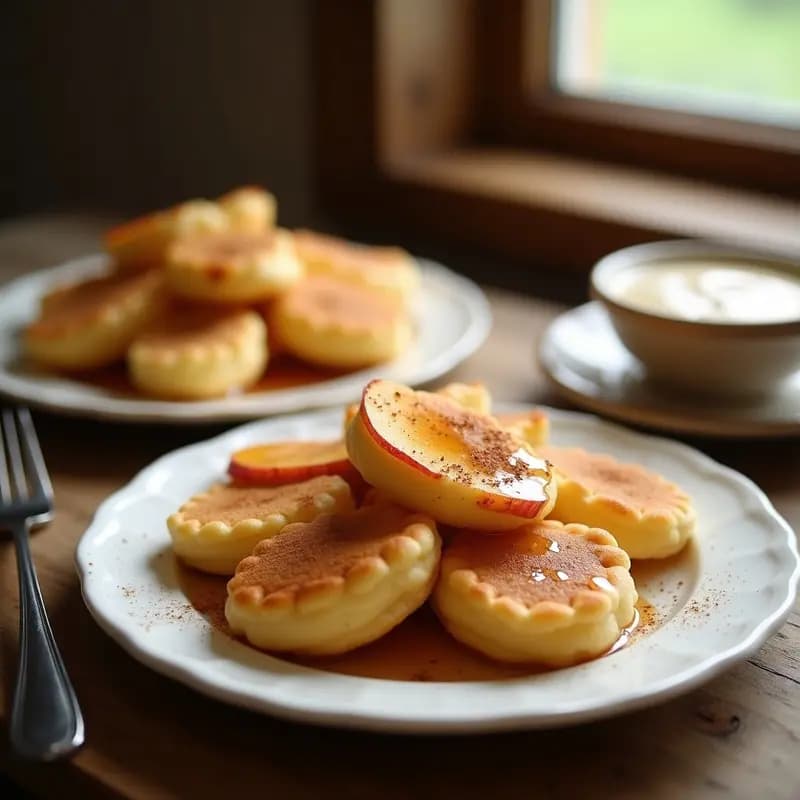 Poffertjes Holandeses de Harina de Avellana: Desayuno Dulce Sin Gluten en Airfryer