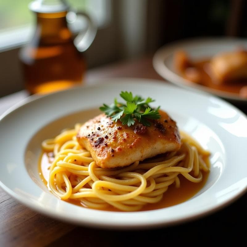 Pollo al Horizontal con Pasta de Achiote y Miel de Abeto: Receta Tailandesa en Olla Lenta