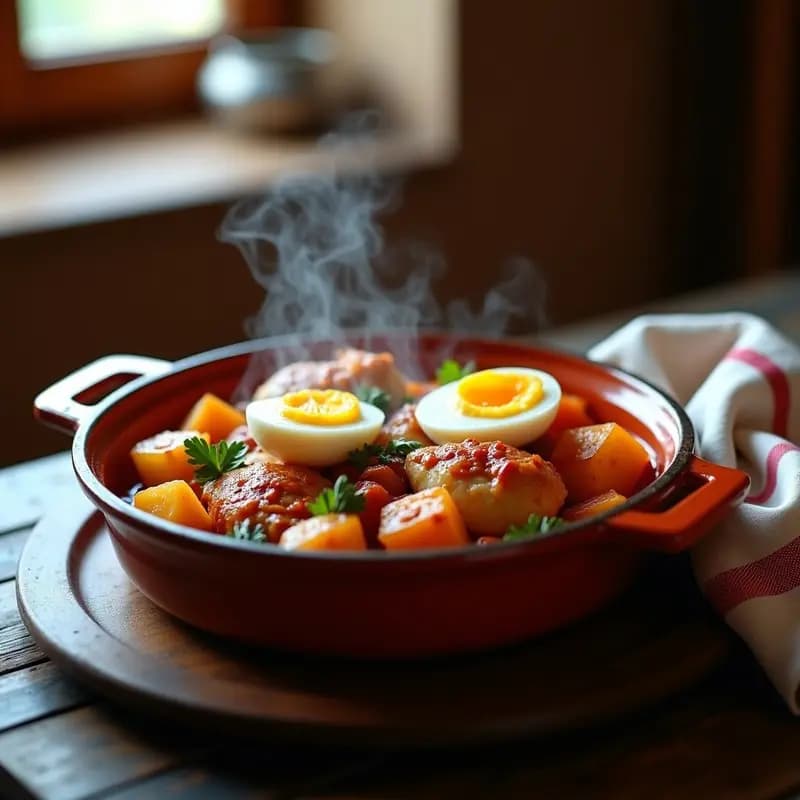 Pollo al Chile con Patatas: Receta de la Abuela con Sabor a Infancia