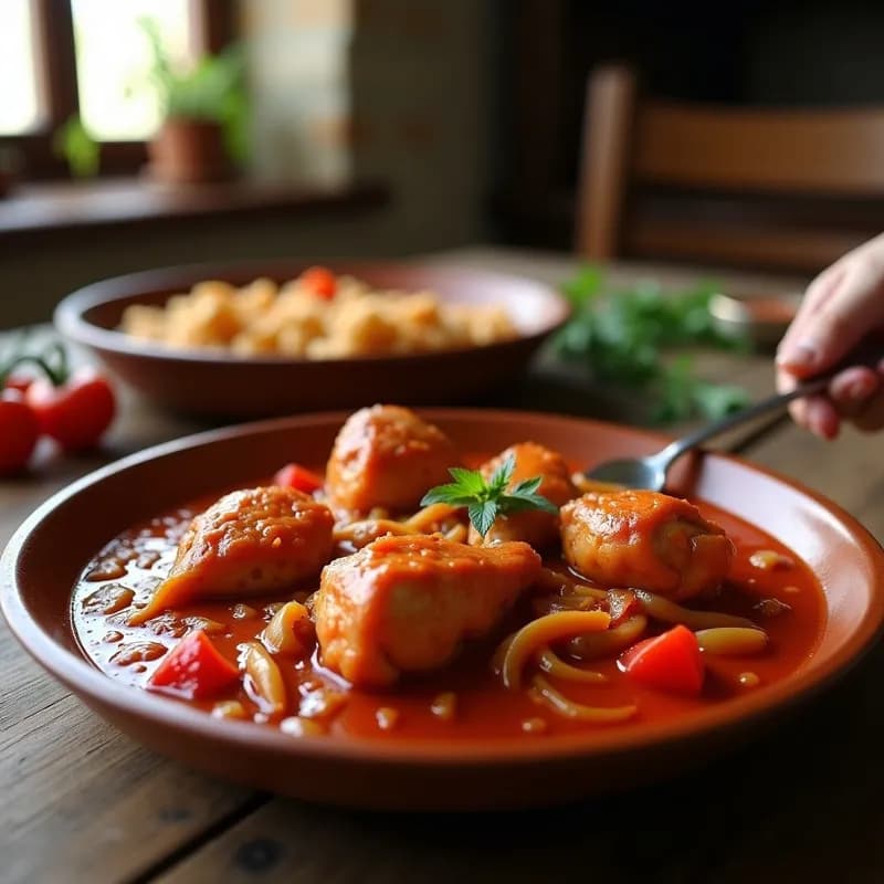 Pollo al Chilindrón