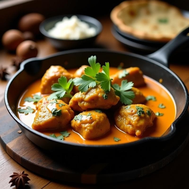 Pollo a la Mantequilla Indio: Receta Keto Baja en Carbohidratos