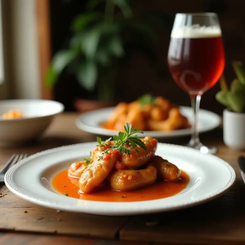 Brot de Pollastre amb Nyius i Prunes: Receta Catalana de Pollo con Ciruelas y Ñoras