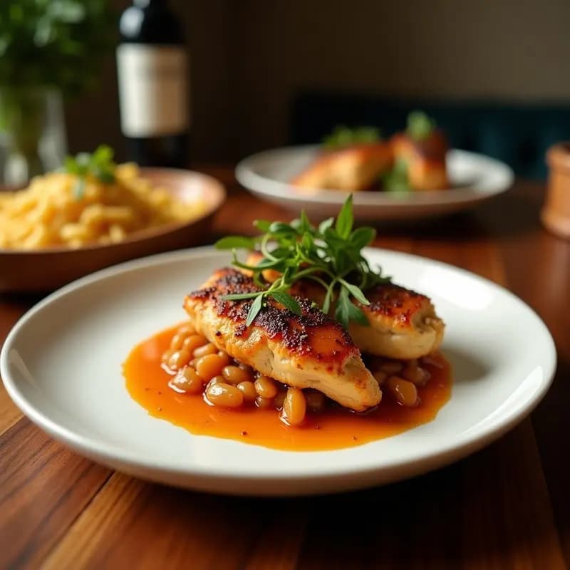 Pollo al Pastore con Marinada de Achiote y Piña: Receta Mexicana en Olla Lenta